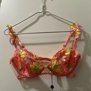 For Love and Lemons Daisy Jane Embroidery Bra